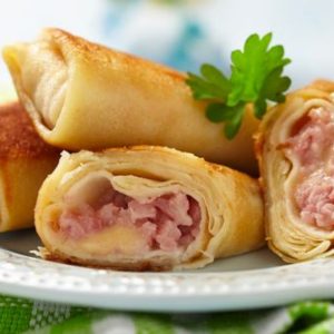 Panqueca de Presunto e Queijo